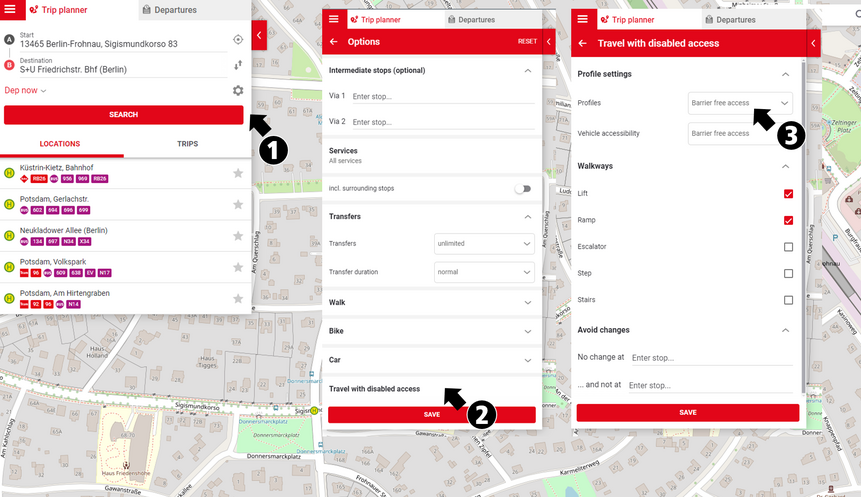 Routing with defective elevators