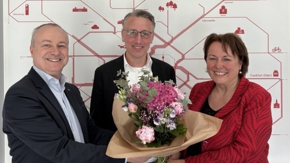 Die Staatsekretäre Berlin-Brandenburgs beim Besuch des neuen Geschäftsführers des VBB