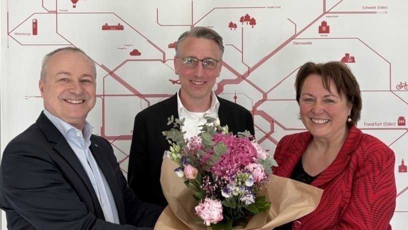 Die Staatsekretäre Berlin-Brandenburgs beim Besuch des neuen Geschäftsführers des VBB
