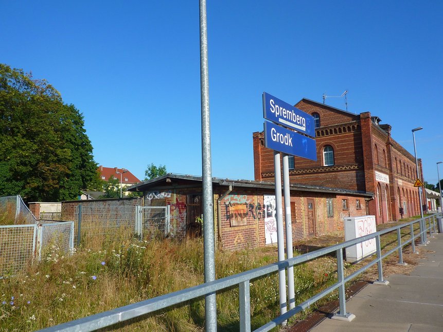 Empfangsgebäude Spremberg in Entwicklung Empfangsgebäude Spremberg in Entwicklung
