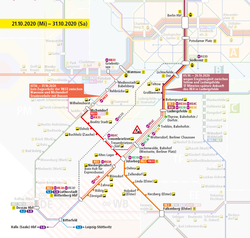 Anhalter Bahn - Bauphase 2