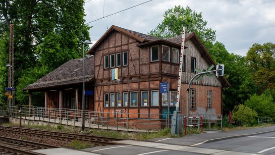 Bahnhofsempfangsgebäude Hangelsberg