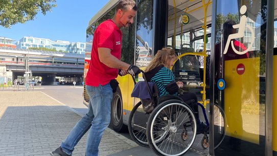 Angebot des VBB Bus&Bahn-Begleitservice bleibt unverändert!