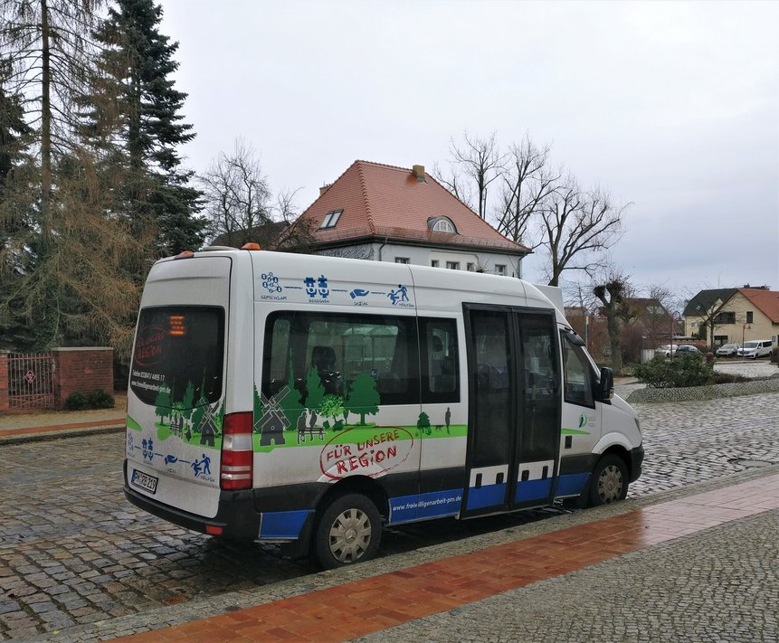 Bild zeigt Bürgerbus Hoher Fläming