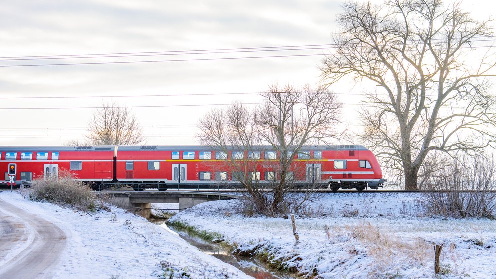 Extreme winterliche Wetterlage im VBB-Land