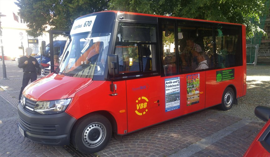 Bild zeigt Bürgerbus Dallgow-Döberitz