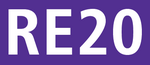 Liniennummer RE20