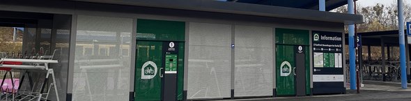 VBB-RadPark in Neuenhagen bei Berlin VBB-RadPark auf der Südseite des S-Bahnhof Neuenhagen (b. Berlin)