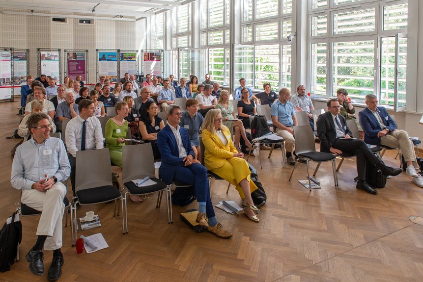 Das Publikum bei der Jubiläumsveranstaltung der KSB in Potsdam
