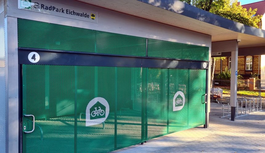 Foto: Boxen am RadPark Eichwalde