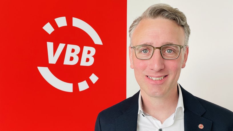Portrait des neuen Geschäftsführers des VBB Christoph Heuing
