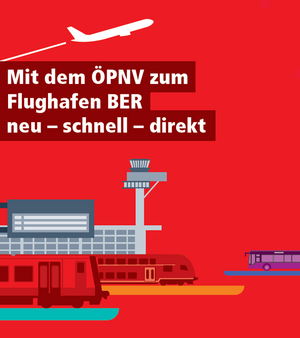 Mit dem ÖPNV zum Flughafen BER