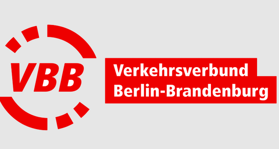 Das Bild zeigt das Logo des VBB Verkehrsverbund Berlin-Brandenburg.