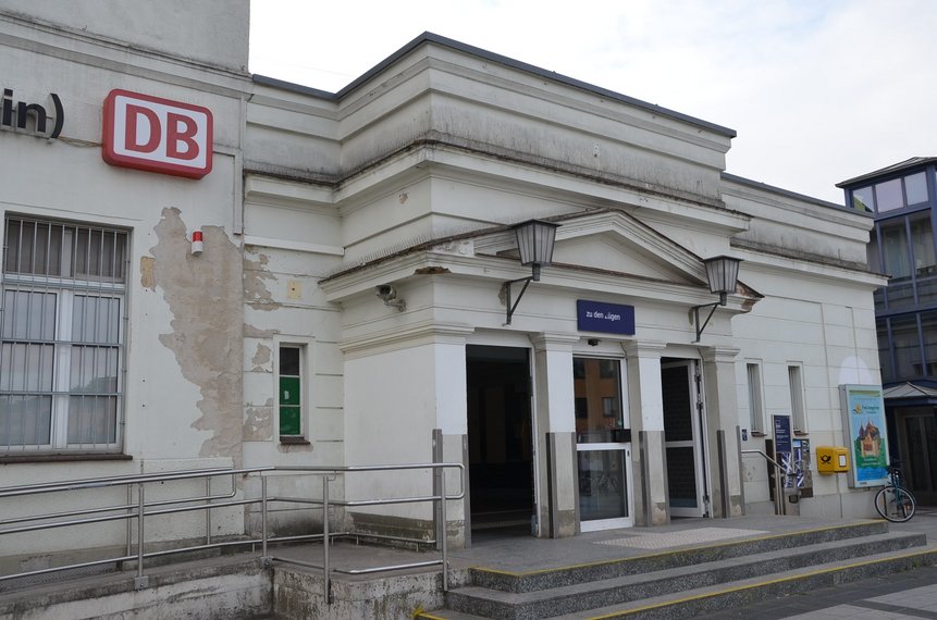 Empfangsgebäude Bernau in Entwicklung Empfangsgebäude Bernau in Entwicklung