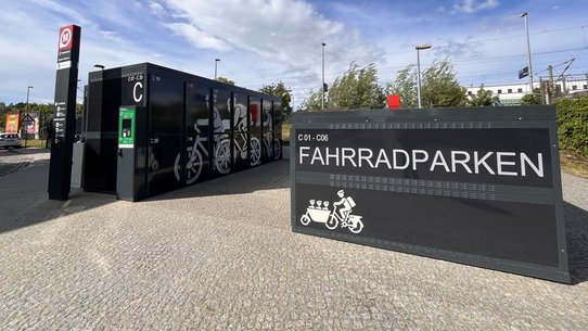 Erweiterung der Fahrradabstellanlagen am Bahnhof Falkensee