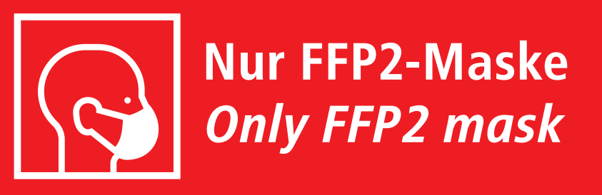 Icon "Nur mit FFP2-Maske"