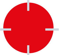 Stündliche Taktung Grafik Uhr