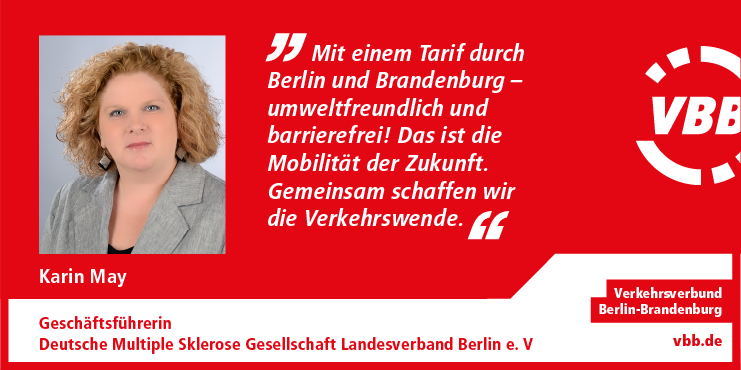 Zitat von Karin May - Geschäftsführerin DMSG Berlin