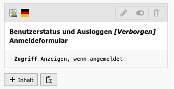 Abmeldemöglichkeit bereitstellen